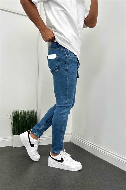 Wholesale Mens Sky Blue Slim Fit Jeans