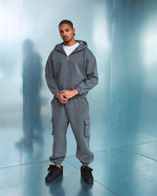 Wholesale Mens Smoke Gray Tracksuit
