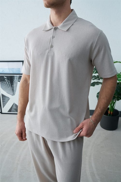 Wholesale Mens Stone Polo T-Shirt