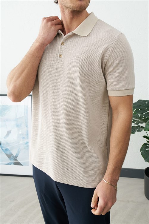 Wholesale Mens Stone Polo T-Shirt