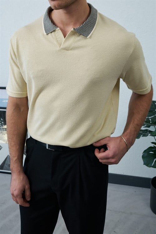 Wholesale Mens Stone Polo T-Shirt