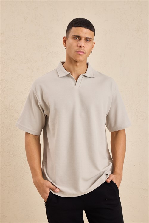 Wholesale Mens Stone Regular Fit Polo Shirt