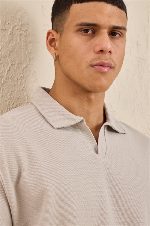 Wholesale Mens Stone Regular Fit Polo Shirt