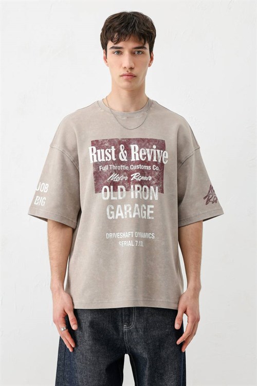 Wholesale Mens Stone T-Shirt