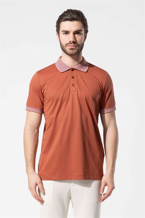 Wholesale Mens Tile Polo T-Shirt