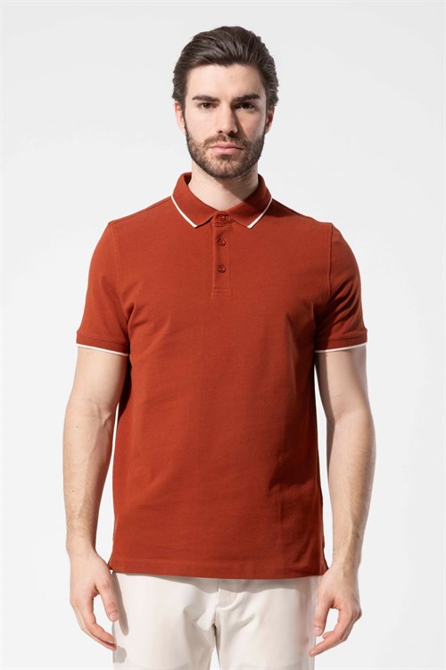Wholesale Mens Tile Polo T-Shirt