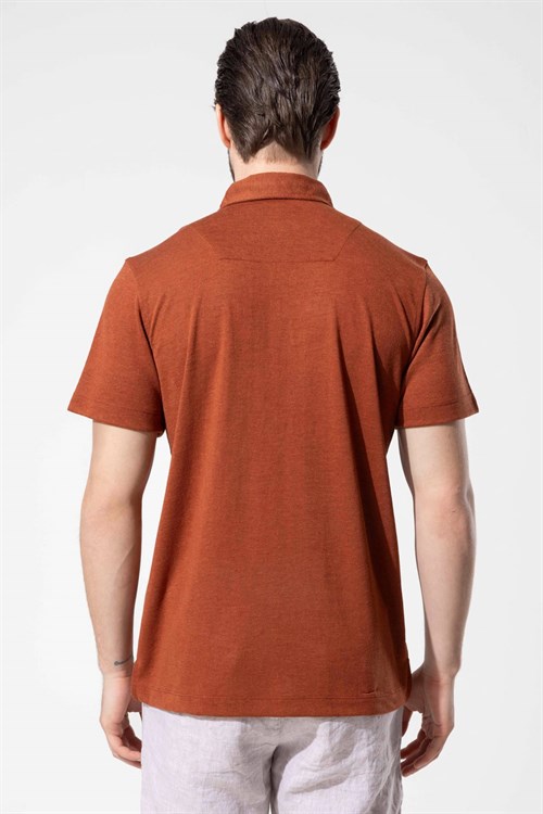 Wholesale Mens Tile Polo T-Shirt