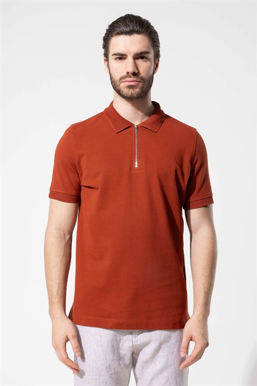 Wholesale Mens Tile Polo T-Shirt