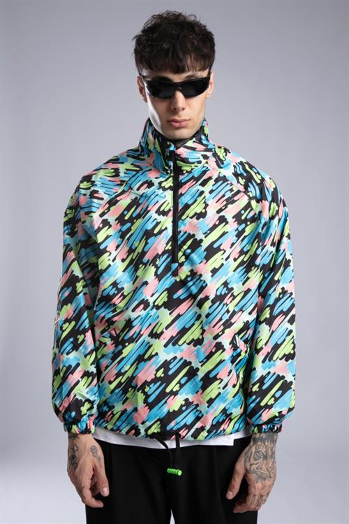 Wholesale Mens Turquoise Rain Coat