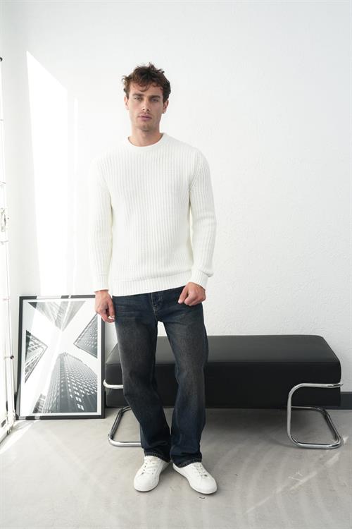 Wholesale Mens Vanilla Knit Sweater