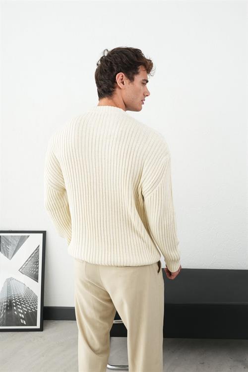 Wholesale Mens Vanilla Knit Sweater