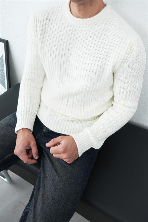 Wholesale Mens Vanilla Knit Sweater