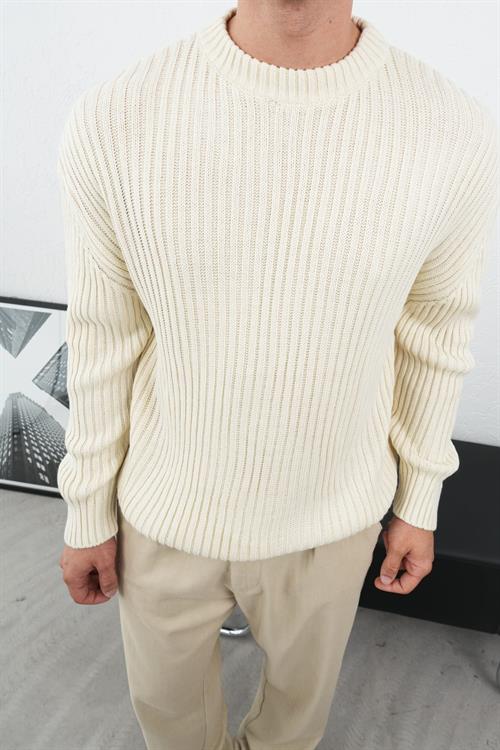 Wholesale Mens Vanilla Knit Sweater