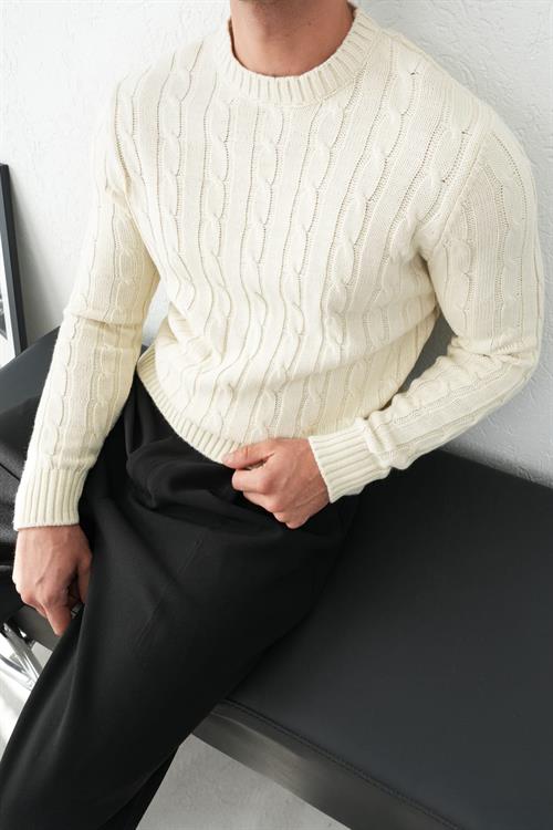 Wholesale Mens Vanilla Knit Sweater