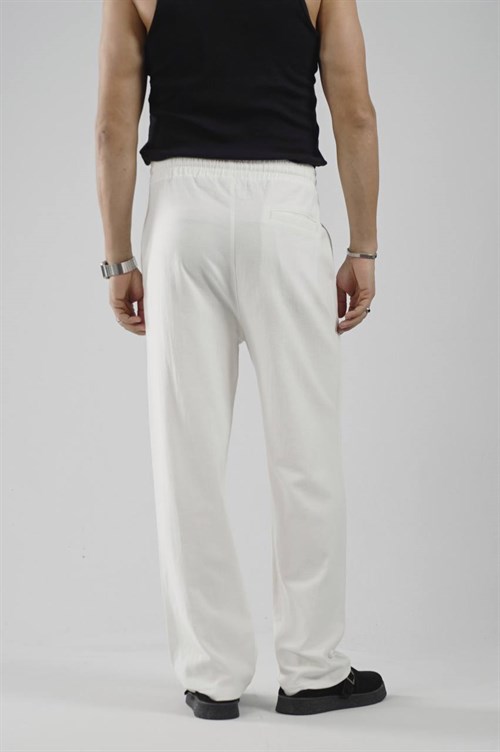 Wholesale Mens White Baggy Pants