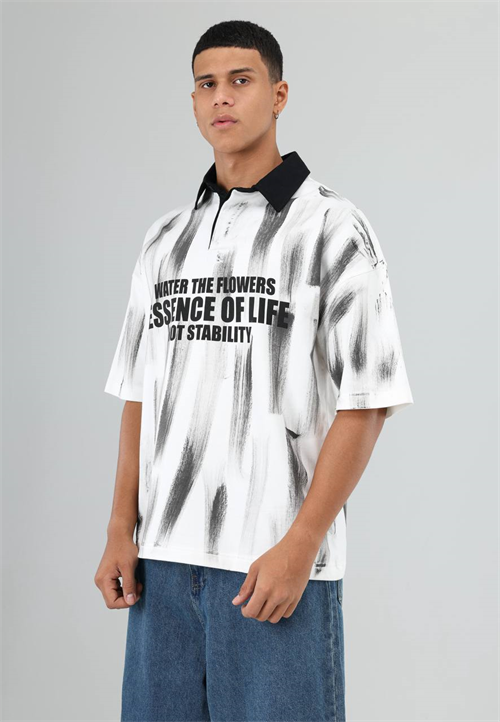 Wholesale Mens White Polo T-Shirt