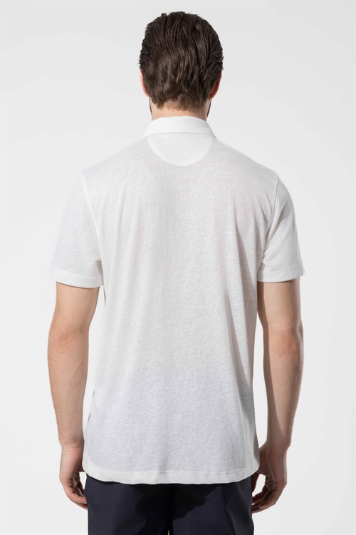 Wholesale Mens White Polo T-Shirt