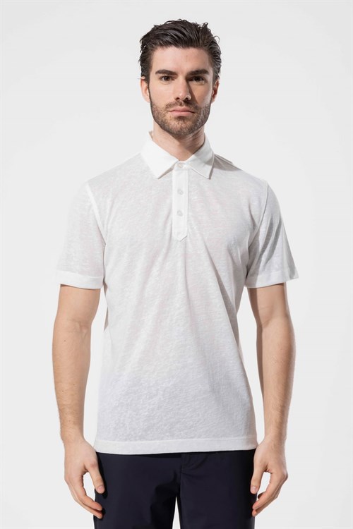 Wholesale Mens White Polo T-Shirt