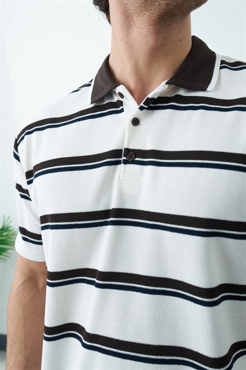 Wholesale Mens White Polo T-Shirt