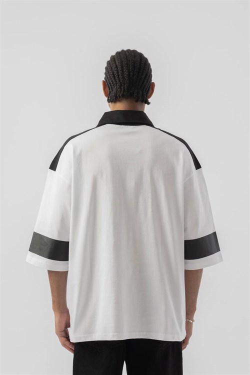 Wholesale Mens White Polo T-Shirt