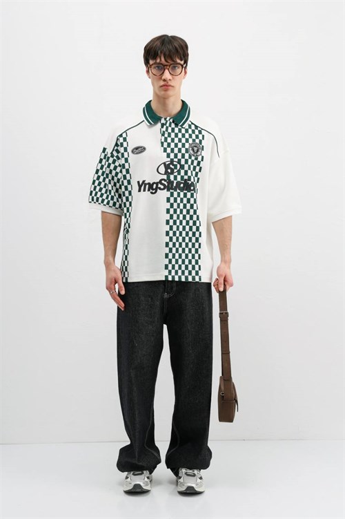 Wholesale Mens White Polo T-Shirt