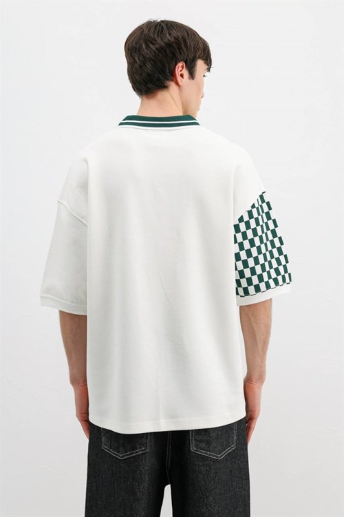 Wholesale Mens White Polo T-Shirt
