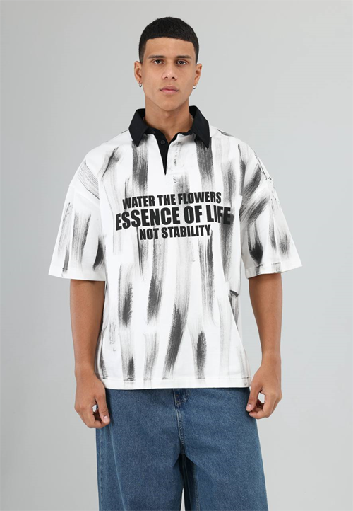 Wholesale Mens White Polo T-Shirt