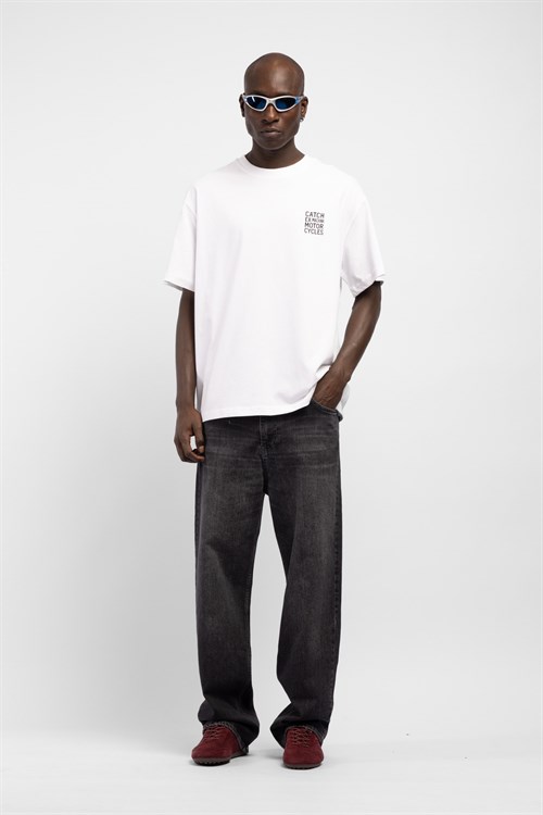 Wholesale Mens White Printed T-shirt