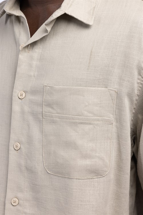 Wholesale Mens Beige Shirt