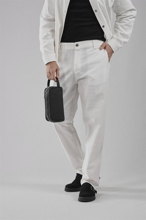 Wholesale Mens White Shirt and Pants Set