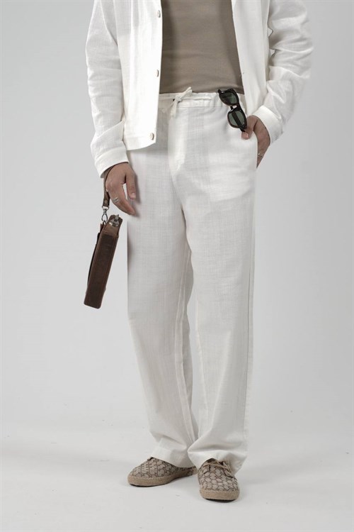 Wholesale Mens White Shirt and Pants Set