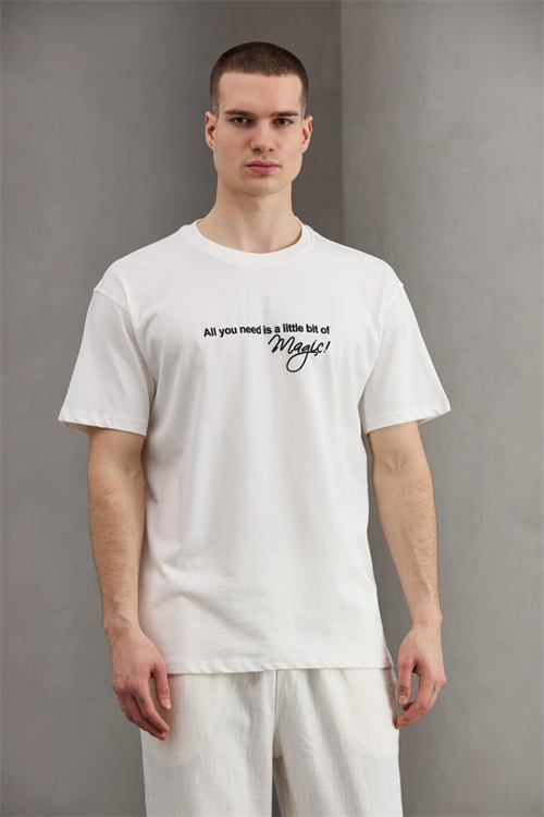 Wholesale Mens White T-Shirt