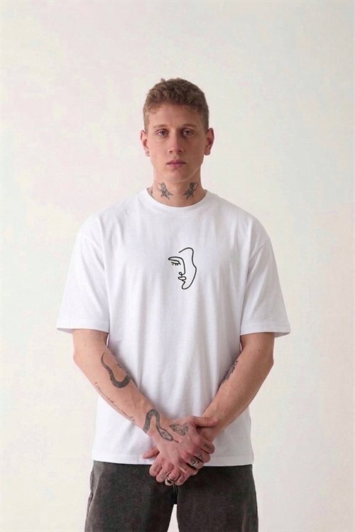 Wholesale Mens White T-Shirt 