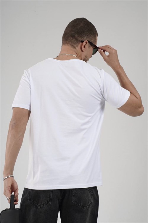 Wholesale Mens White T-Shirt