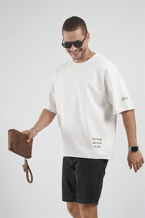 Wholesale Mens White T-Shirt