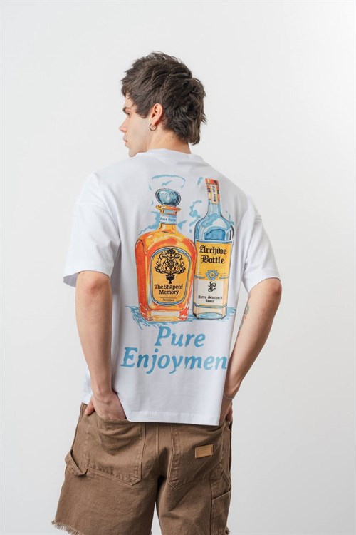 Wholesale Mens White T-Shirt