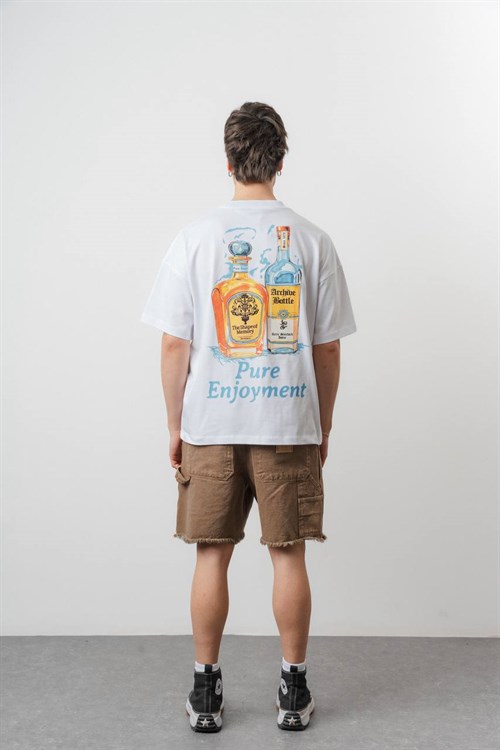 Wholesale Mens White T-Shirt