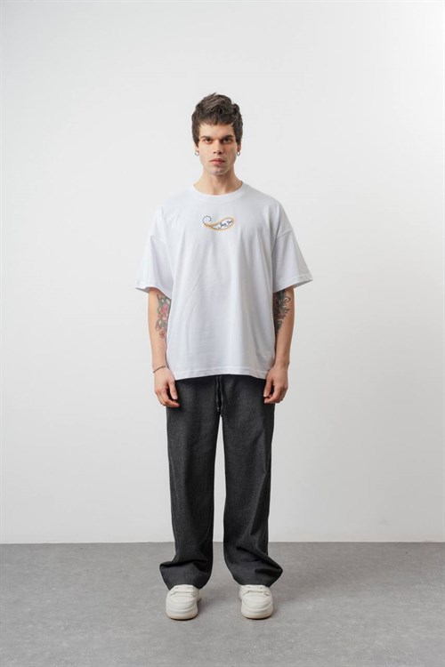 Wholesale Mens White T-Shirt