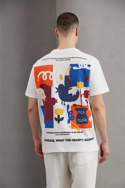 Wholesale Mens White T-Shirt