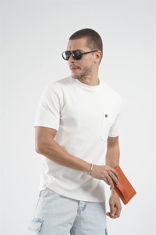 Wholesale Mens White T-Shirt