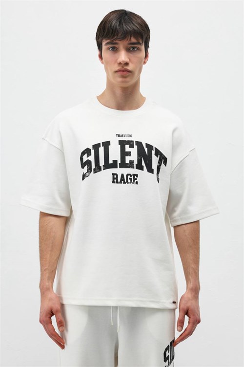 Wholesale Mens White T-Shirt and Pants Set