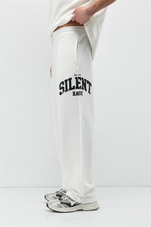 Wholesale Mens White T-Shirt and Pants Set