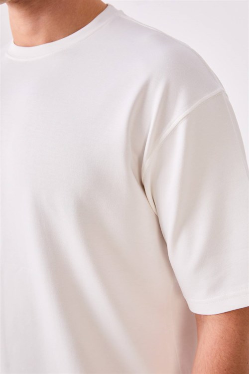 Wholesale Mens White T-Shirt And Short Set