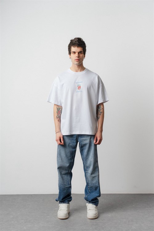 Wholesale Mens White T-Shirt