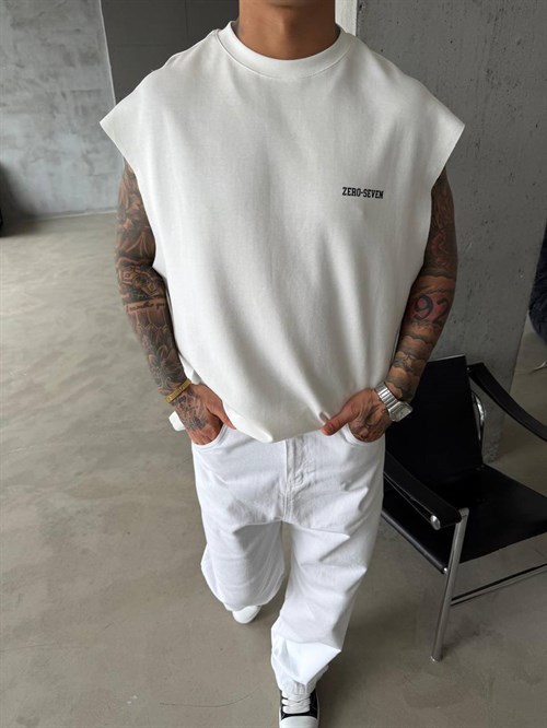 Wholesale Mens White Tank Top
