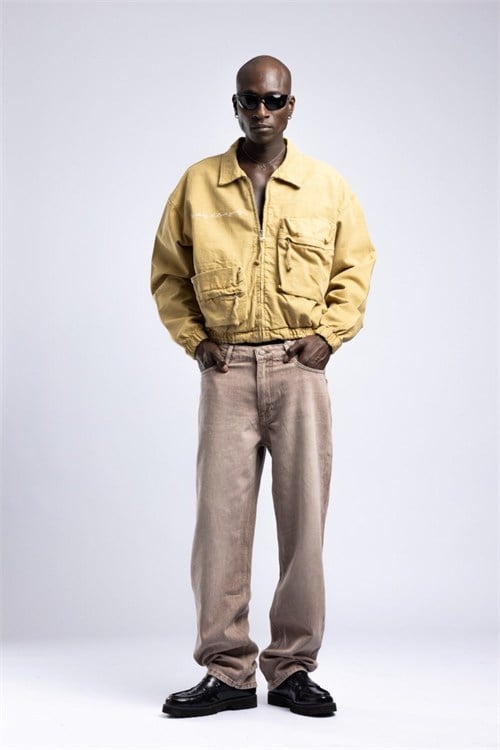 Wholesale Mens Yellow Jean Jackets