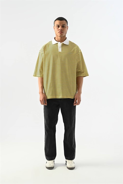 Wholesale Mens Yellow Polo T-Shirt
