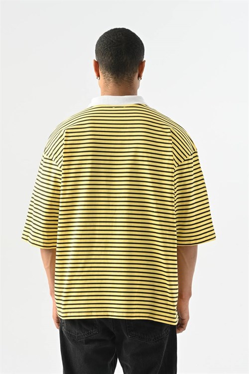 Wholesale Mens Yellow Polo T-Shirt