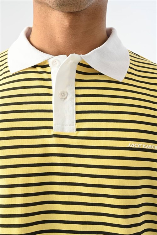 Wholesale Mens Yellow Polo T-Shirt