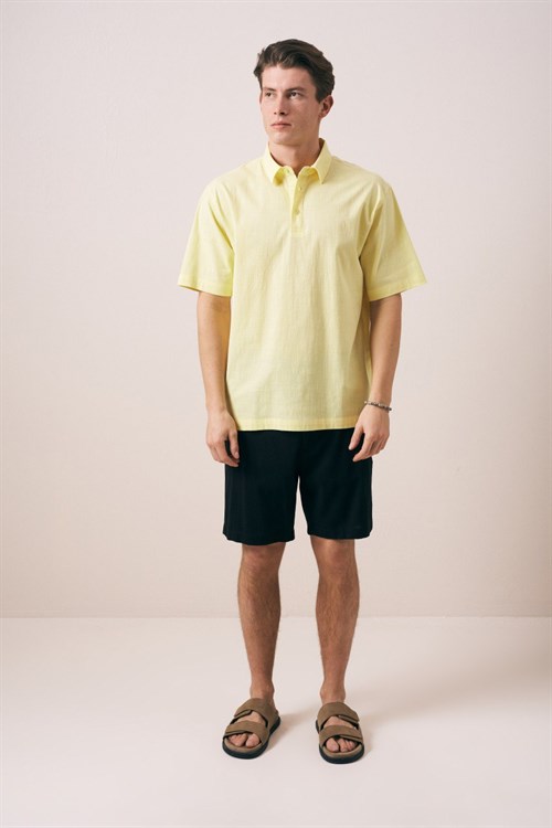 Wholesale Mens Yellow Polo T-Shirt
